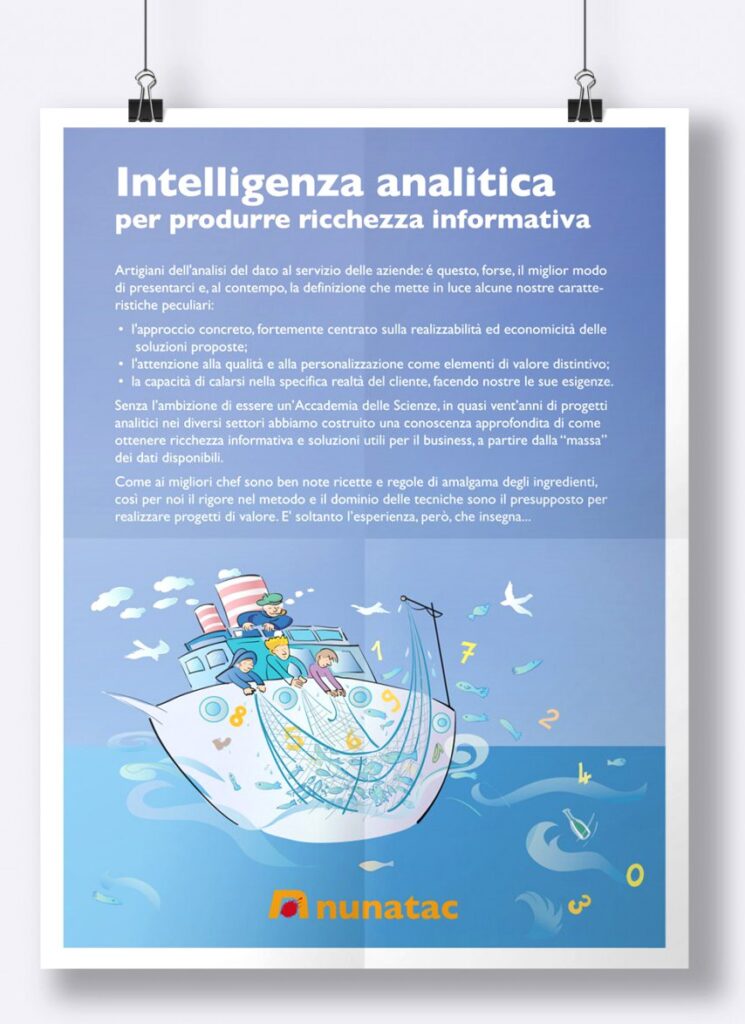 Poster intelligenza analitica – Nunatac