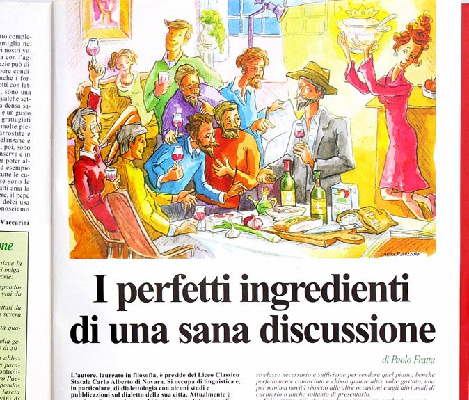 I perfetti ingredienti di una sana discussione – articolo di Paolo Fratta – Civiltà del bere