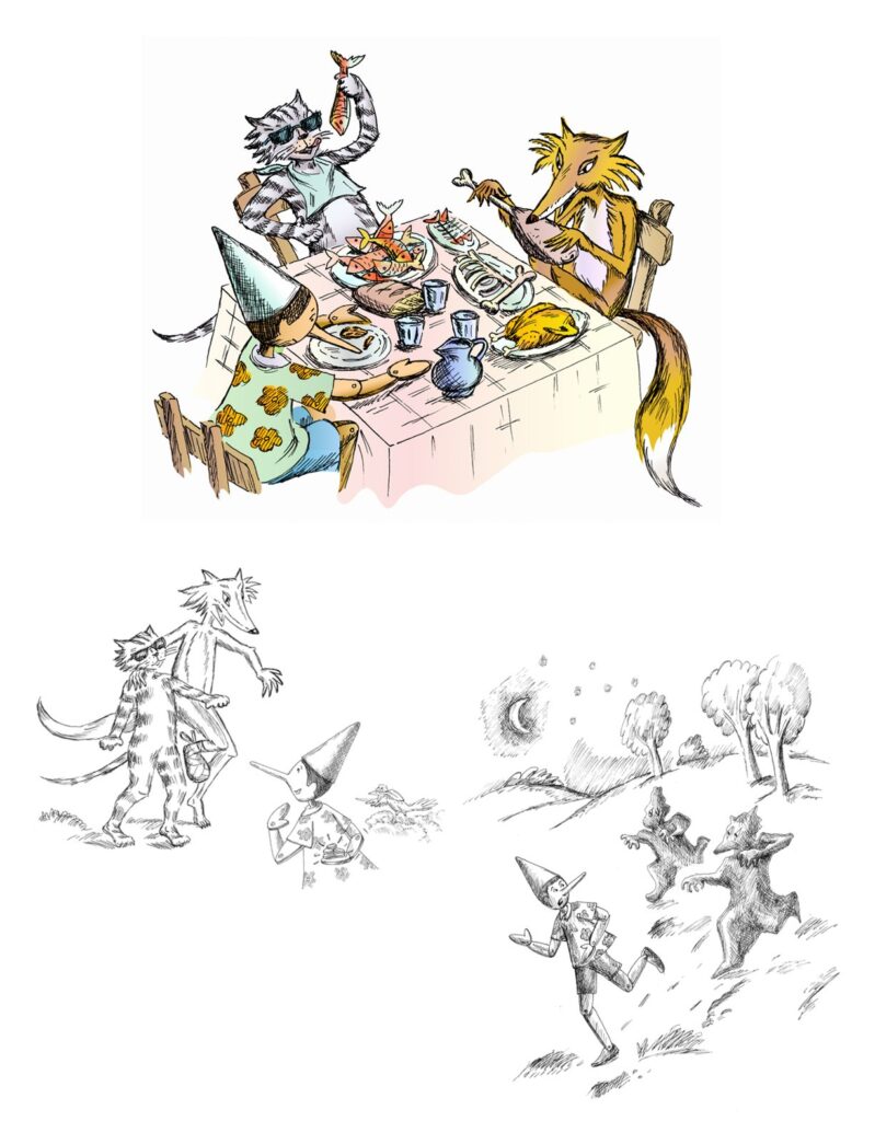 Pinocchio, il gatto e la Volpe – Hoepli