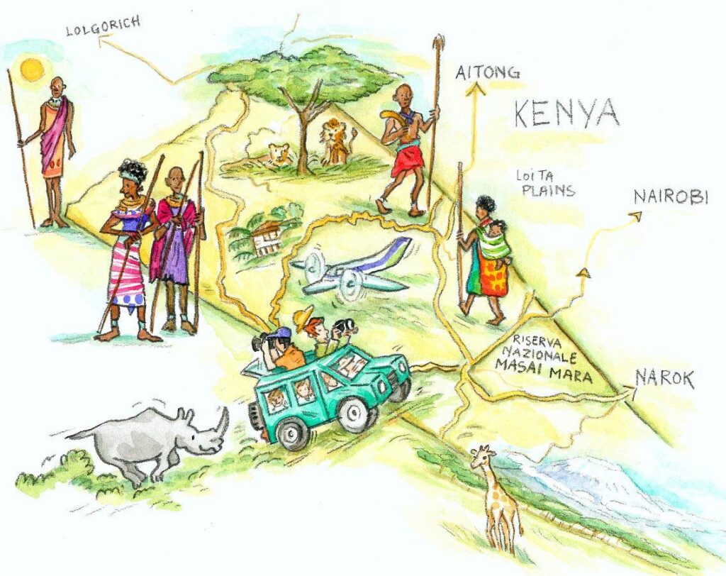 La riserva Masai Mara
